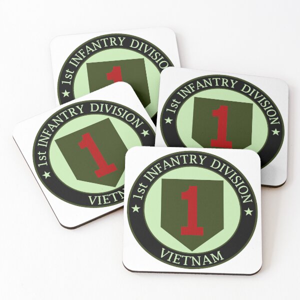 Item preview, 1st Infantry Division, Vietnam designed and sold by sirglennbo.