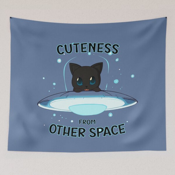 Item preview, Black cat cuteness from other space designed and sold by myanko.