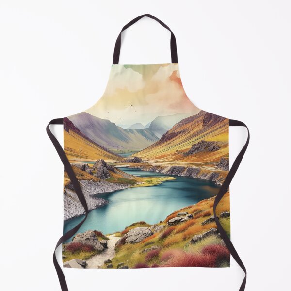 Item preview, A Quintessential Scottish Landscape in Artificial Intelligence designed and sold by LymphomaLass.