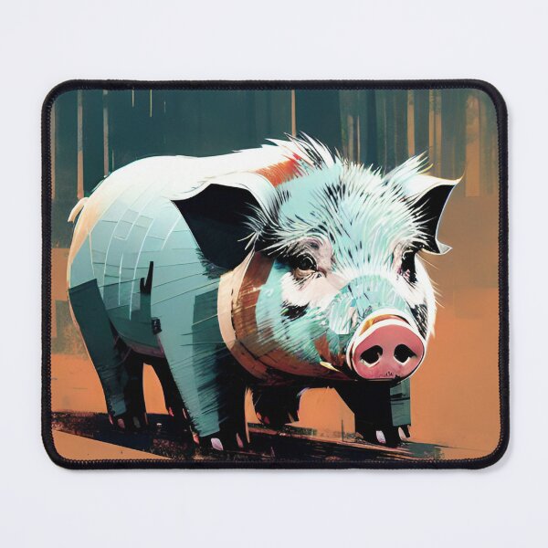 Item preview, Farm pig 014 designed and sold by RGBprints.