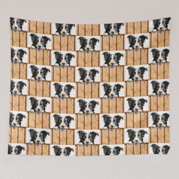 Item preview, Border Collie peeking designed and sold by AussieWorkDogs.