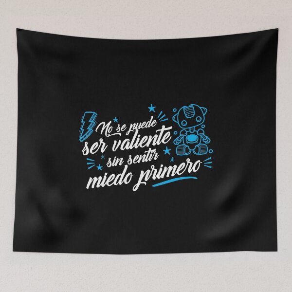 Item preview, Copy of You Can't Be Brave Without Feeling Fear First - Dark Background designed and sold by 8adesign.