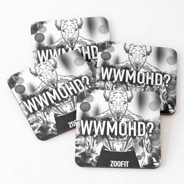Item preview, ZOOFIT: BUFFALO WWMOHD? designed and sold by Zoo-by-AJ.