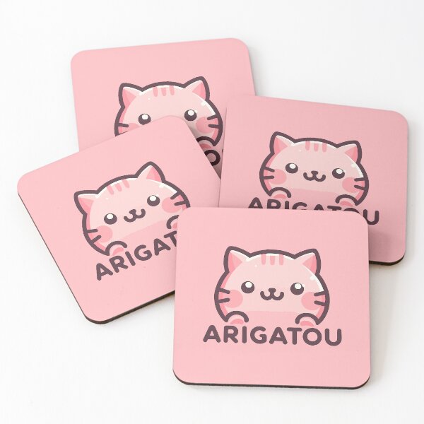 Item preview, Little Arigatou Pink Cat designed and sold by SweetClicks123.