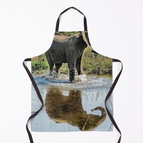 Item preview, Young Elephant Playing in a Puddle designed and sold by Kay Brewer.