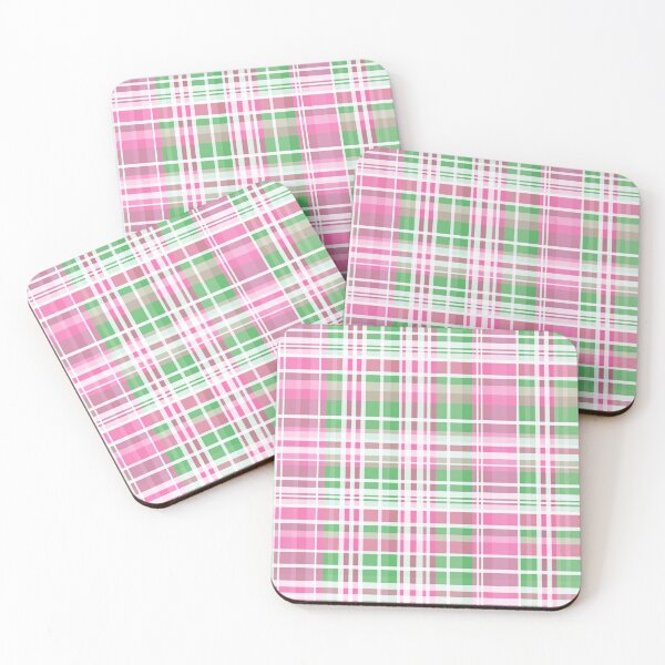 Item preview, Pink and Green Preppy Plaid designed and sold by Nicholas Panek.
