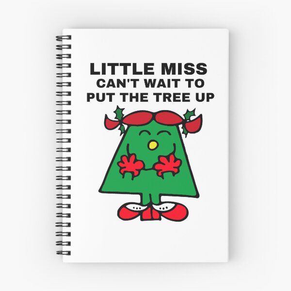 Item preview, Little Miss Can't Wait to Put the Tree Up designed and sold by Comfy Creations.