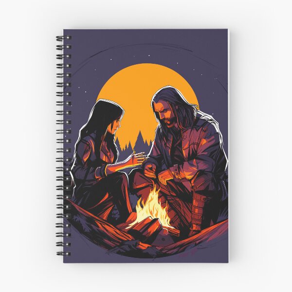 Item preview, Geralt and Yennefer designed and sold by theblockstore.