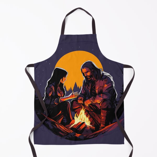 Item preview, Geralt and Yennefer designed and sold by theblockstore.