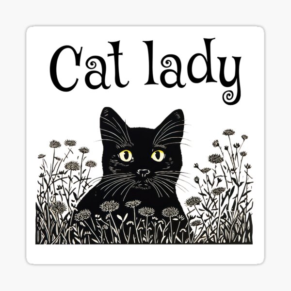 Item preview, Cat Lady! Cat Lover Gift designed and sold by SSustainable.