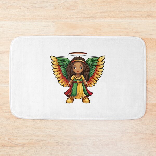 Artikelvorschau, Süßer Rasta-Engel entworfen und verkauft von reggaeartgifts.