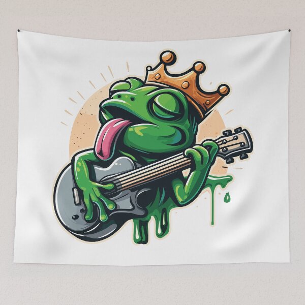 Item preview, Cute Frog Frenzy: Unleash Your Inner Amphibian designed and sold by Sandydesign.