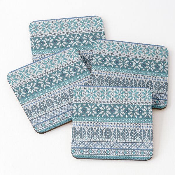Item preview, Cozy warm knitting blue designed and sold by pakanta.