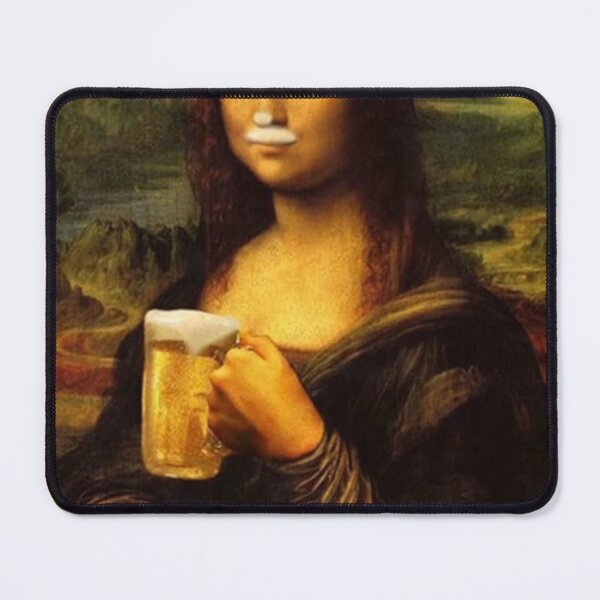 Item preview, cerveza mona lisa designed and sold by SoloB4ndit.