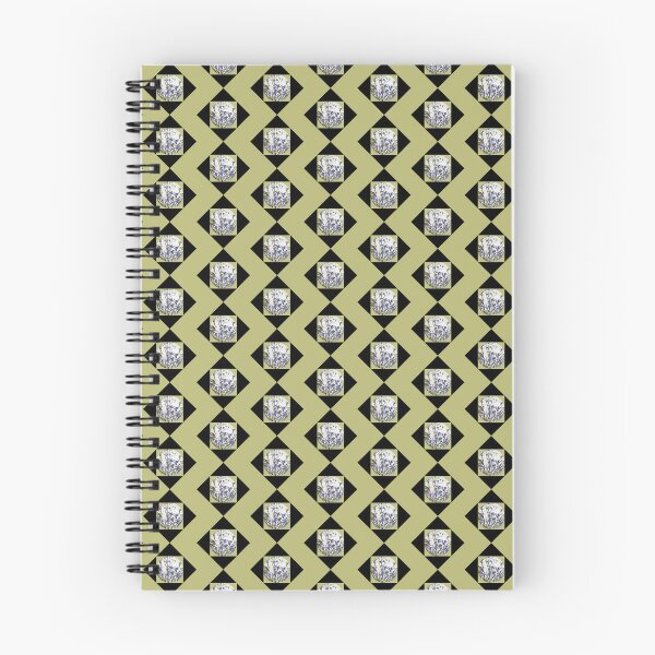 Item preview, Contemporary Black - Purple -Olive floral design by iritof designed and sold by iritof.