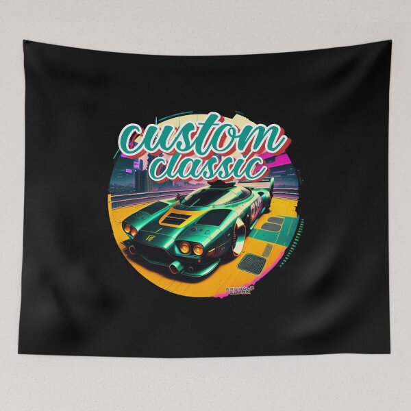 Item preview, Vintage Custom car 86 designed and sold by RedWolfDisigne.