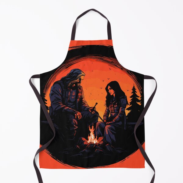 Item preview, Geralt and Yennefer designed and sold by theblockstore.