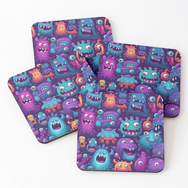 Item preview, Purple Monsters designed and sold by 4TeeToo.
