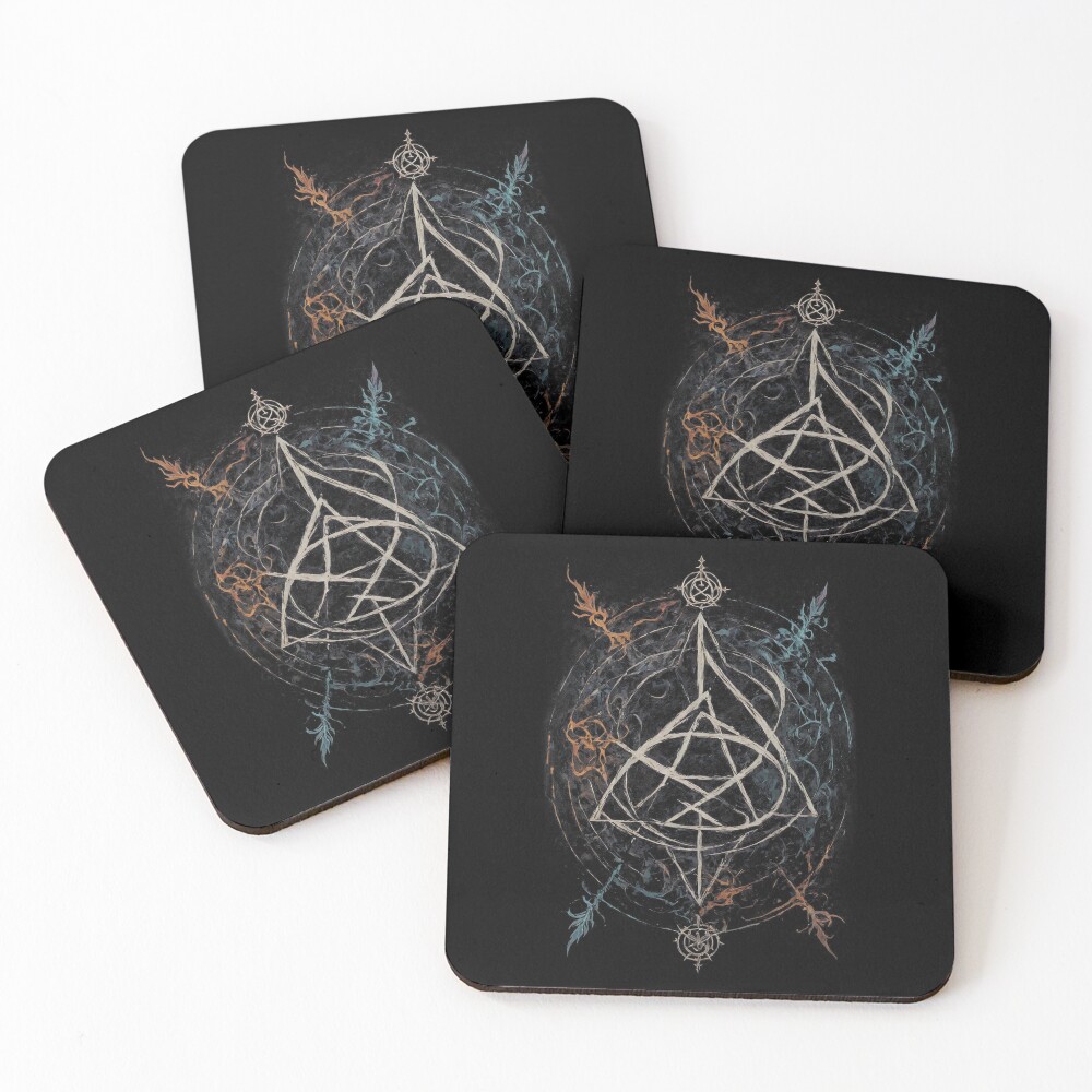 Item preview, Coasters (Set of 4) designed and sold by Infinitephemera.