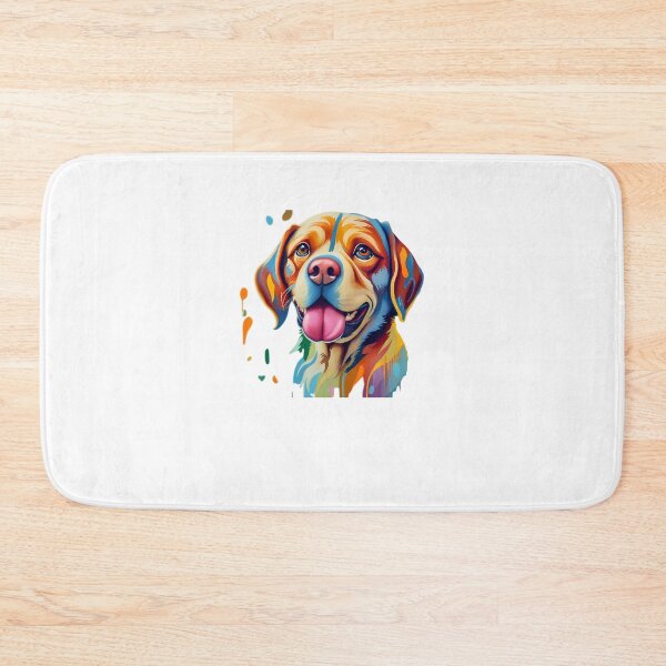 Item preview, colorful adorable dog designed and sold by albertotv250.