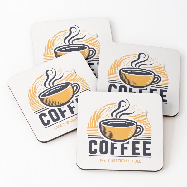 Item preview, "Coffee: Life's Essential Fuel Tee" designed and sold by AI-volution.