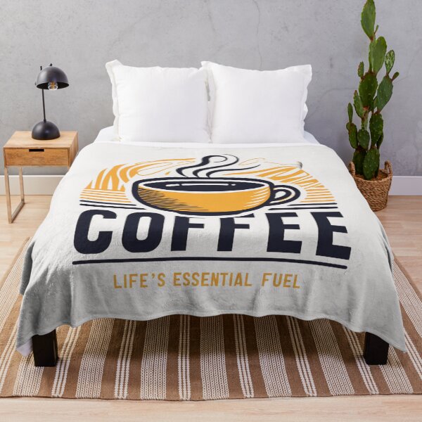 Artikelvorschau, „Kaffee: Life's Essential Fuel Tee“ entworfen und verkauft von AI-volution.