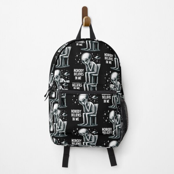 Item preview, Nobody Believes in Me Funny ET UFO Alien designed and sold by CG Studio.