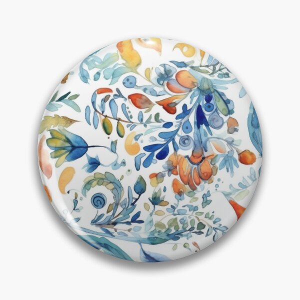 Item preview, Boho Watercolor Pattern designed and sold by CatgoDigital.