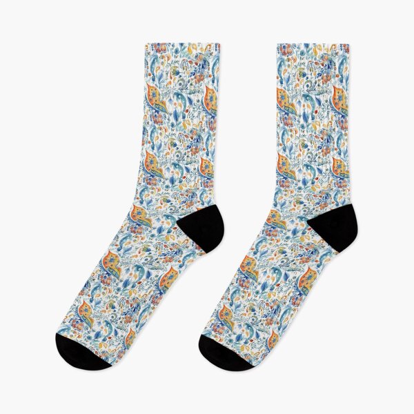 Item preview, Boho Watercolor Pattern designed and sold by CatgoDigital.