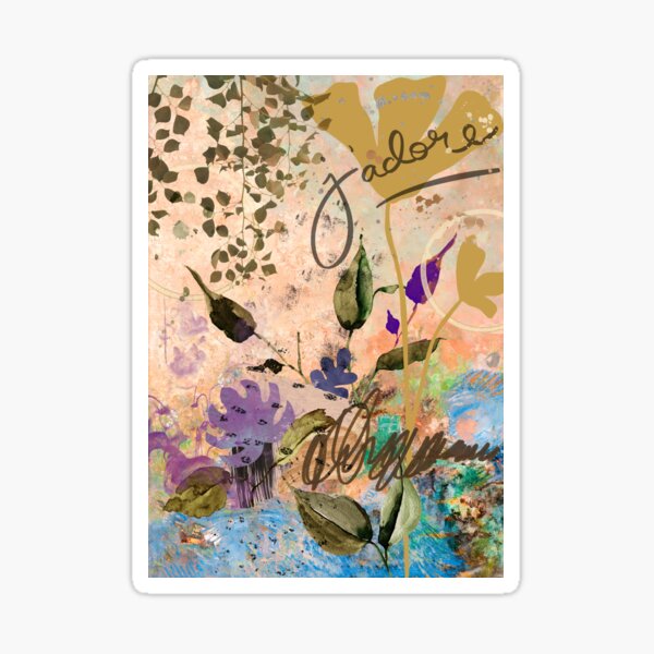 J 'adore Sticker