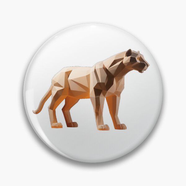 Item preview, Geometric Lion: The Artistic Majesty designed and sold by MajesticArtPL.
