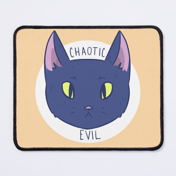 Item preview, Chaotic Evil Cat designed and sold by AvalonSkyeArt.