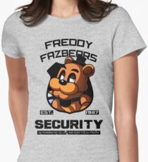 Freddy Fazbear's Security Women's Fitted T-Shirt