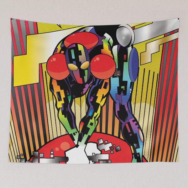 Item preview, Arcade-Man Joystick Explosion designed and sold by Jeremy Steffen.