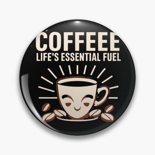 Item preview, "Coffee: Life's Essential Fuel Tee for Caffeine Addicts" designed and sold by AI-volution.