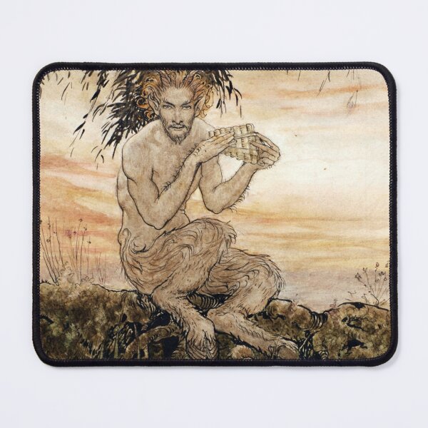 Item preview, The Piper at the Gates of Dawn - The Wind in the Willows - Arthur Rackham designed and sold by forgottenbeauty.