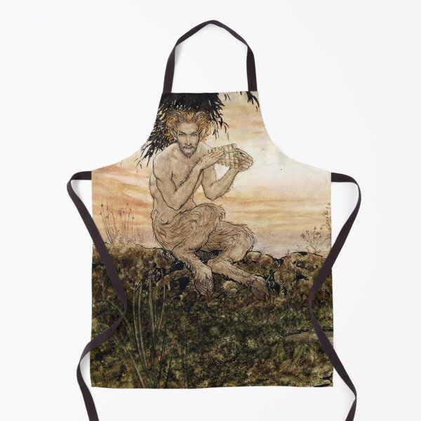 Item preview, The Piper at the Gates of Dawn - The Wind in the Willows - Arthur Rackham designed and sold by forgottenbeauty.