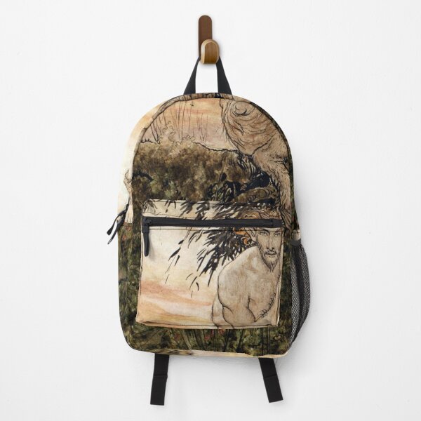 Item preview, The Piper at the Gates of Dawn - The Wind in the Willows - Arthur Rackham designed and sold by forgottenbeauty.