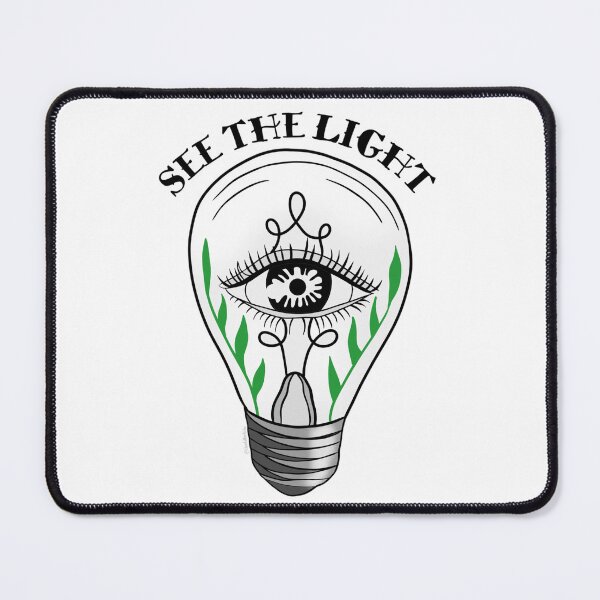 Item preview, See The Light - Lightbulb Design  designed and sold by CharlottesArtz.