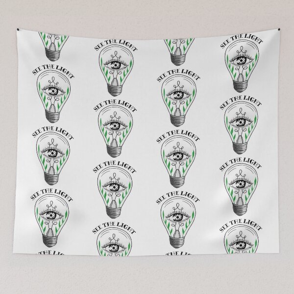 Item preview, See The Light - Lightbulb Design  designed and sold by CharlottesArtz.