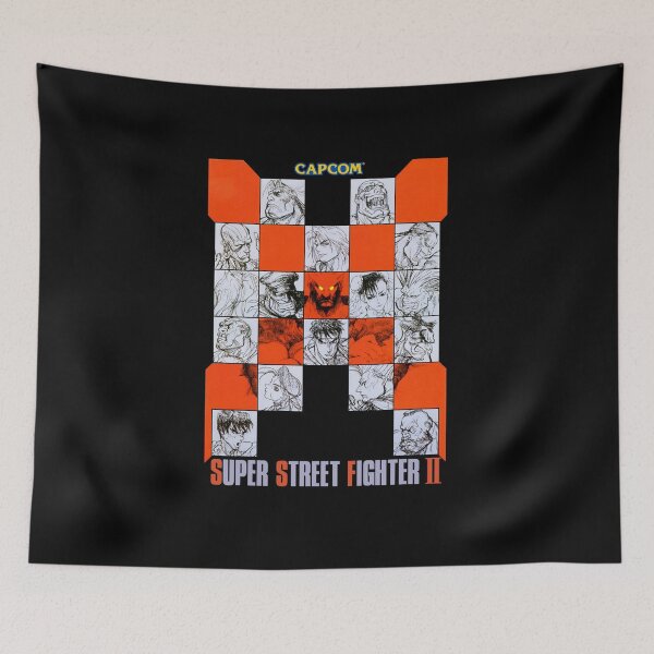 Item preview, Super Street Fighter 2 characters designed and sold by JCBA.