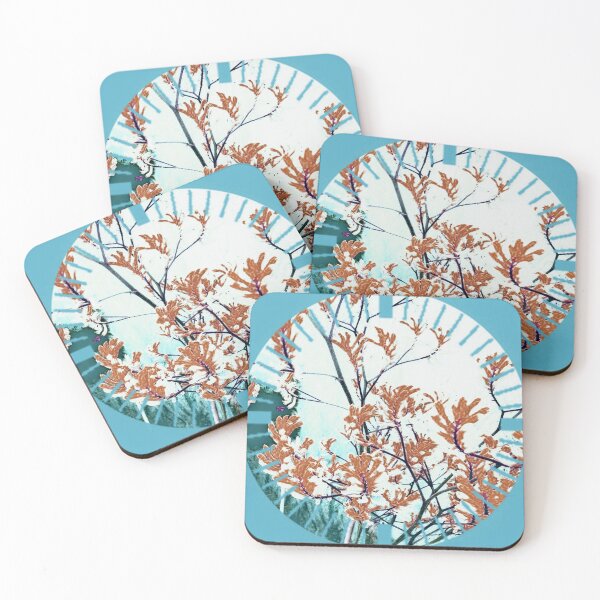Item preview, Decorative Blue-brown floral design by iritof designed and sold by iritof.