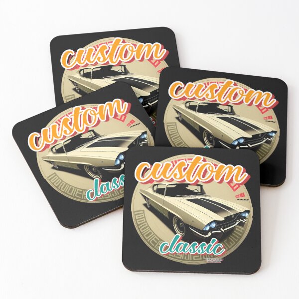 Item preview, Vintage Custom car 89 designed and sold by RedWolfDisigne.