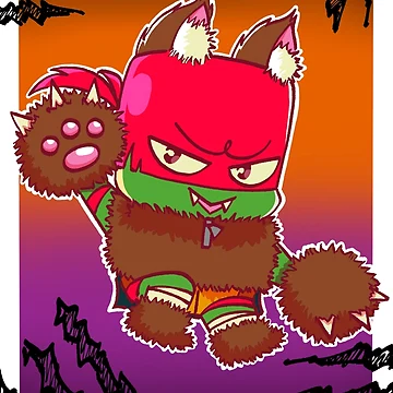 Artwork thumbnail, Halloween Raph by RoeExists