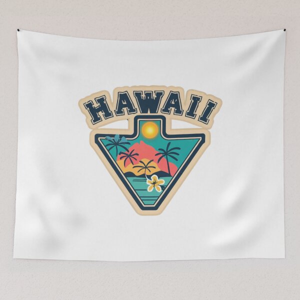Item preview, Hawaii, vida en la playa| Estilo de dibujo designed and sold by CircinusStore.