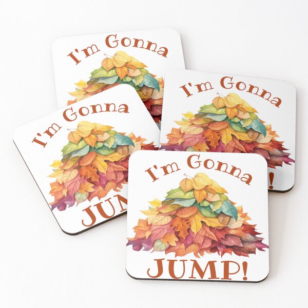 Item preview, I'm Gonna Jump! Fall Gift, Gardener Gift designed and sold by SSustainable.