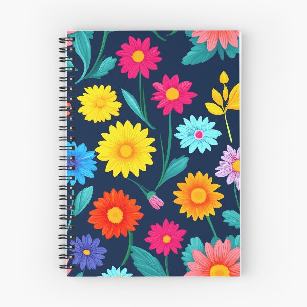 Item preview, Aster Flowers Pattern designed and sold by WildlifeInc.