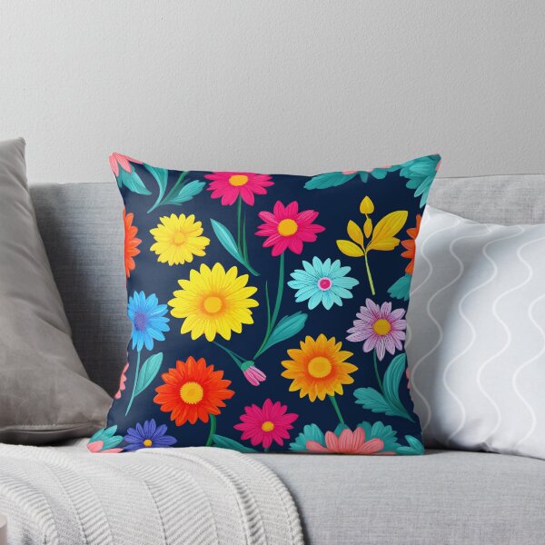 Item preview, Aster Flowers Pattern designed and sold by WildlifeInc.