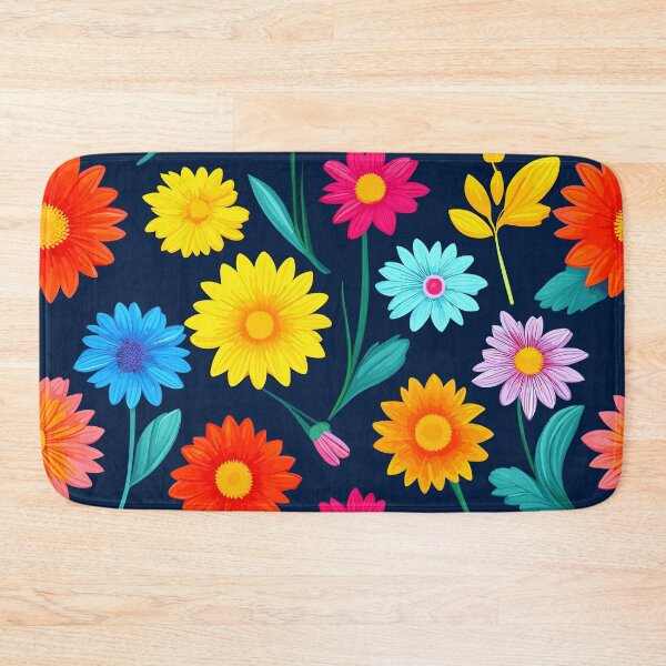 Item preview, Aster Flowers Pattern designed and sold by WildlifeInc.