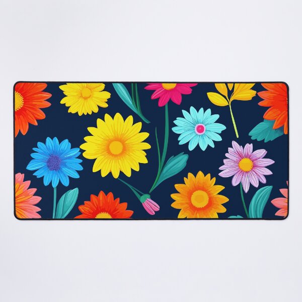 Item preview, Aster Flowers Pattern designed and sold by WildlifeInc.